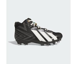 Scarpe con tacchetti Adizero Chaos II Rodeo Lineman da football americano Core Black / Off White / Matte Gold 44