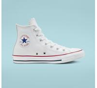 Scarpe Converse Chuck Taylor All Star in pelle CLASSICHE bianche