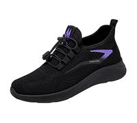 Scarpe Corsa Donna Larga Suola Gomma Antiscivolo Memory Foam Eleganti Leggero Mesh Tomaia Traspirante Punta Escursionismo Ortopediche Barefoot Shoes Uomo