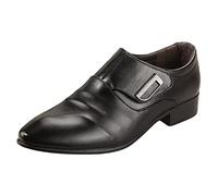 Scarpe Costume Uomo Azienda Ufficiale Urban con Lacci in Camoscio Oxfords e Derbies, nero 2, 39 EU