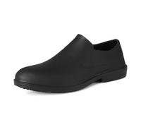 Scarpe Cuoco Larghe Uomo, Scarpe da Lavoro da Chef Slip-on di Sicurezza Antiscivolo Impermeabili Traspiranti, Scarpe da Cucina per Il Servizio di Ristorazione, per Cucina, Ristorante(44 EU)