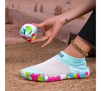 Scarpe da acqua amiche del piede nudo, scarpe da spiaggia con suola morbida per donne, adatte per nuoto, immersioni, pesca, attività all'aperto, asciugatura rapida, antiscivolo, sandali estivi traspir