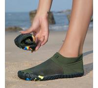 Scarpe da acqua amiche del piede nudo, scarpe da spiaggia con suola morbida per donne, adatte per nuoto, immersioni, pesca, sandali estivi ad asciugatura rapida per esterni, antiscivolo e traspiranti