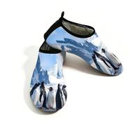 Scarpe da acqua con pinguini, per donne e uomini, ad asciugatura rapida, leggere, per spiaggia, Multi, 40/40.5 EU