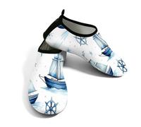 Scarpe da acqua da donna, da uomo, oceano, mare, nautico, barca a vela, bussola, scarpe da spiaggia, a piedi nudi, calzini da nuoto ad asciugatura rapida, Bussola nautica per barca a vela Ocean Sea