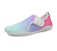 Scarpe da Acqua Leggere per Donne e Uomini, ad Asciugatura Rapida, morbide Scarpe da Trekking a Piedi Nudi con drenaggio, Sport all'Aria Aperta, Surf, Yoga, Spiaggia, Passeggiate(Pink,39 EU)