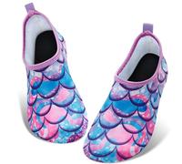Scarpe da Acqua per Bambini Ragazzi Ragazze Maglia Morbida Scarpe da Immersione (Viola, Bimbo (0-5 Anni), 26, Numero, Sistema Taglie Calzature EU, Media)