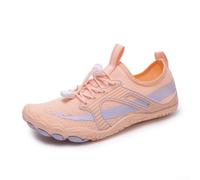 Scarpe da acqua per tracciamento del fiume progettate per uomini e donne con suola drenante in tessuto ad asciugatura rapida e stabilità del battistrada multidirezionale (40 8606 rosa viola)
