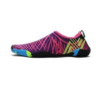 Scarpe da acqua Scarpe da acqua da spiaggia ad asciugatura rapida Pantofole da nuoto unisex da mare Scarpe da ginnastica a piedi nudi da surf contro corrente Donna Uomo Sandali leggeri(Purple,36)