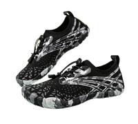Scarpe Da Acqua Scarpe da scoglio Scarpe unisex for tapis roulant fitness in camera Interferenze di velocità all'aperto Scarpe da spiaggia for coppie Scarpe da nuoto da uomo Per Mare Spiaggia Surf(Bla
