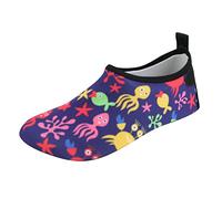 Scarpe da acqua unisex scarpe da spiaggia scarpe da spiaggia in gomma per uomo donna camminare fascite plantare scarpa da nuoto supporto memoria cuscino oam hock assorbente sandalo subacqueo, Blu