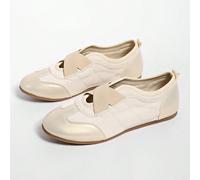 Scarpe da allenamento da donna rosse con chiusura a strappo, nuove per l'estate 2025, traspiranti, con suola morbida, slip-on CN35,CN36,CN37,CN38,CN39,CN40,CN41,CN42Colore unico