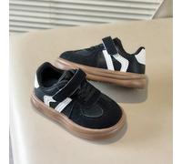 Scarpe da allenamento stile esercito tedesco per bambini, stile primavera/autunno, scarpe per casa, esterno e viaggio, scarpe con chiusura a strappo, scarpe piatte versatili, scarpe da passeggio per r