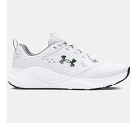 Scarpe da allenamento Under Armour Commit 4 da uomo Bianco / Mod Grigio / Forest Verde 42.5
