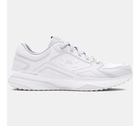 Under Armour UA W Edge Lthr, Scarpa da Allenamento Donna, White, 42.5 EU