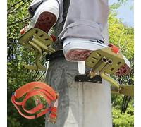 Scarpe da arrampicata antiscivolo con cuscinetti in gomma e punte portatili | Scarpe da arrampicata antiscivolo regolabili con cuscinetti in gomma per arrampicata all'aperto e manutenzione degli alberi