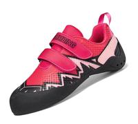Scarpe da Arrampicata su Roccia per Uomo E Donna da Bouldering Indoor per Principianti Palestra Arrampicata Sportiva,Rosa,44 EU