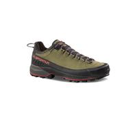 La Sportiva - Scarpe da avvicinamento in GORE-TEX - TX5 Evo GTX Cypress/Mountain Red per Uomo in Pelle - Taglia 43 - Marrone