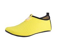 Scarpe da bagno unisex da nuoto, antiscivolo, leggere, da uomo, ad asciugatura rapida, per sport acquatici, da surf, per spiaggia, 2 giallo, 43 EU