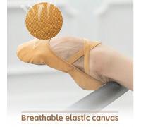 Scarpe Da Balletto Professionali In Tela Senza Lacci EUR34,EUR35,EUR36,EUR37,EUR38,EUR39,EUR40,EUR41,EUR42,EUR43,EUR44,EUR45,EUR46,EUR24,EUR25,EUR26,EUR27,EUR28,EUR29,EUR30,EUR31,EUR32,EUR33Tessuto