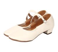 Scarpe da ballo da donna latina, scarpe da donna con pizzo, eleganti scarpe da sera, comode, per il tempo libero, scarpe da lavoro, scarpe da lavoro, alla moda, traspiranti, estive, bianco, 36 EU