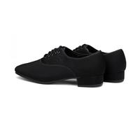 Scarpe da Ballo da Sala da Uomo, Scarpe da Ballo Professionali con Lacci 1Inchs Heel Latin Salsa Tango Shoes