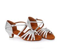 Scarpe da Ballo Donna per Latino e Tango con Suola Flessibile Adatte per Esercizi e lezioni Leggere e stabili con Calzata precisa per movimenti fluidi Durante Le Performance