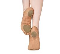 Scarpe da Ballo for Bambine e Donne, con Suola Morbida, in Tela Elasticizzata, Ballerine Antiscivolo, for Ginnastica Yoga(Antique Brass,39)