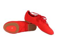 Scarpe da ballo for bambini Scarpe da ballo in tela for bambini Scarpe da ballo for donne e uomini Scarpe da ballo Tango Latino Moderno Jazz Danza Yoga Calzature for allenamento Per Feste Danzanti(Red