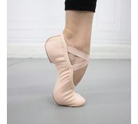 Scarpe da ballo in stile Demi Plié con suola divisa e 4 vie di elasticità senza fodera EUR34,EUR35,EUR36,EUR37,EUR38,EUR39,EUR40,EUR41,EUR42,EUR43,EUR44,EUR45,EUR24,EUR25,EUR26,EUR27,EUR28,EUR29,EUR30