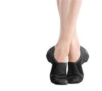 Scarpe da Ballo Jazz con Suola Antiscivolo Ginnastica Nero Marrone for Donne E Ragazze(Black,31)