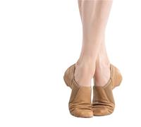 Scarpe da Ballo Jazz con Suola Antiscivolo Ginnastica Nero Marrone for Donne E Ragazze(Brown,31)
