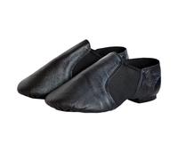 Scarpe da Ballo Jazz for Ragazze Antiscivolo Marroni Nere Ginnastica for Adulti(Black,31(20.5cm))