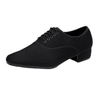 Scarpe da Ballo Moderne da Uomo Scarpe da Ballo Latino con Suola Intera Leggere E Traspiranti per Interni Ed Esterni,Black c,46 EU