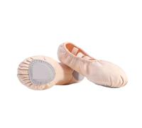 Scarpe da Ballo morbide, Ballet Dance Slippers Women Elastic Fabric Soft Split Sole Multicolor EU 24-43(Pink,41 EU)