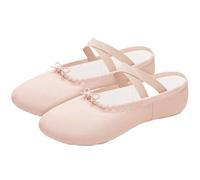 Scarpe da Ballo morbide, Ballet Slippers for Women Canvas Soft Sole Dance Multicolor Multiple Sizes(Light Pink,40 EU)