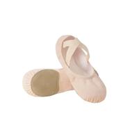Scarpe da Ballo morbide, Ballet Slippers Women Kids Multicolor Multiple Sizes PRO Stretch Split Soft Sole(Light Pink,30 EU)