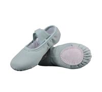 Scarpe da Ballo morbide, Canvas Ballet Slippers Multicolor Multiple Sizes(Green,25 EU)