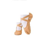 Scarpe da Ballo morbide, Women Ballet Slippers Multicolor Multiple Sizes Soft Split Sole Elastic(Lightan,38 EU)