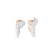 Scarpe da Ballo morbide, Women Ballet Slippers Multicolor Multiple Sizes Soft Split Sole Elastic(White,43)