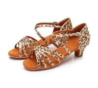 Scarpe da Ballo, Scarpe da Ballo Latino Morbide e Comode per Bambina con Tacco 4cm