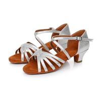 Scarpe da Ballo, Scarpe da Ballo Latino Morbide e Comode per Bambina con Tacco 4cm