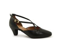 Scarpe da ballo vegan donna nere tacco punta chiusa Made in Italy - Colore: Nero, Taglia: 37