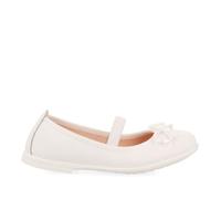 Scarpe da bambina eleganti ballerine pelle bianco per cerimonia Gioseppo bimba