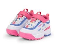 Fila Disruptor E CB TDL, Scarpe da Ginnastica Bambine e Ragazze, White Pink Lemonade, 19 EU