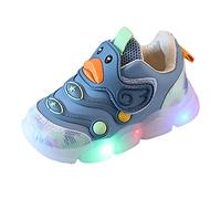 Scarpe da bambina per bambini, traspiranti, scarpe da ginnastica luminose, lampeggianti, scarpe da ginnastica per ragazze, scarpe da corsa per primavera, estate e autunno, b, 26 EU