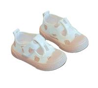 Scarpe da Bambino con Stampa Orsetti, Sneakers Slip-on in Tela, Suola in Gomma Antiscivolo (Beige, Sistema Taglie Calzature EU, Bimbo (0-5 Anni), Numero, Media, 27)