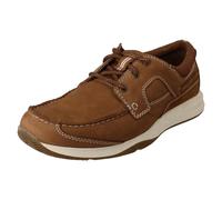 Scarpe Da Barca Casual In Pelle Con Lacci Comode Da Uomo - Sailview Lace
