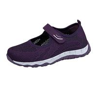 Scarpe da Barca Donna Scarpe Cerimonia Donna Tacco Basso Scarpe Mocassini Donna Scarpe Donna Scarpe Eleganti Donna (Purple, 41)