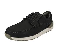 Hush Puppies Scarpe da barca Flynn in pelle nubuck con lacci Uomo